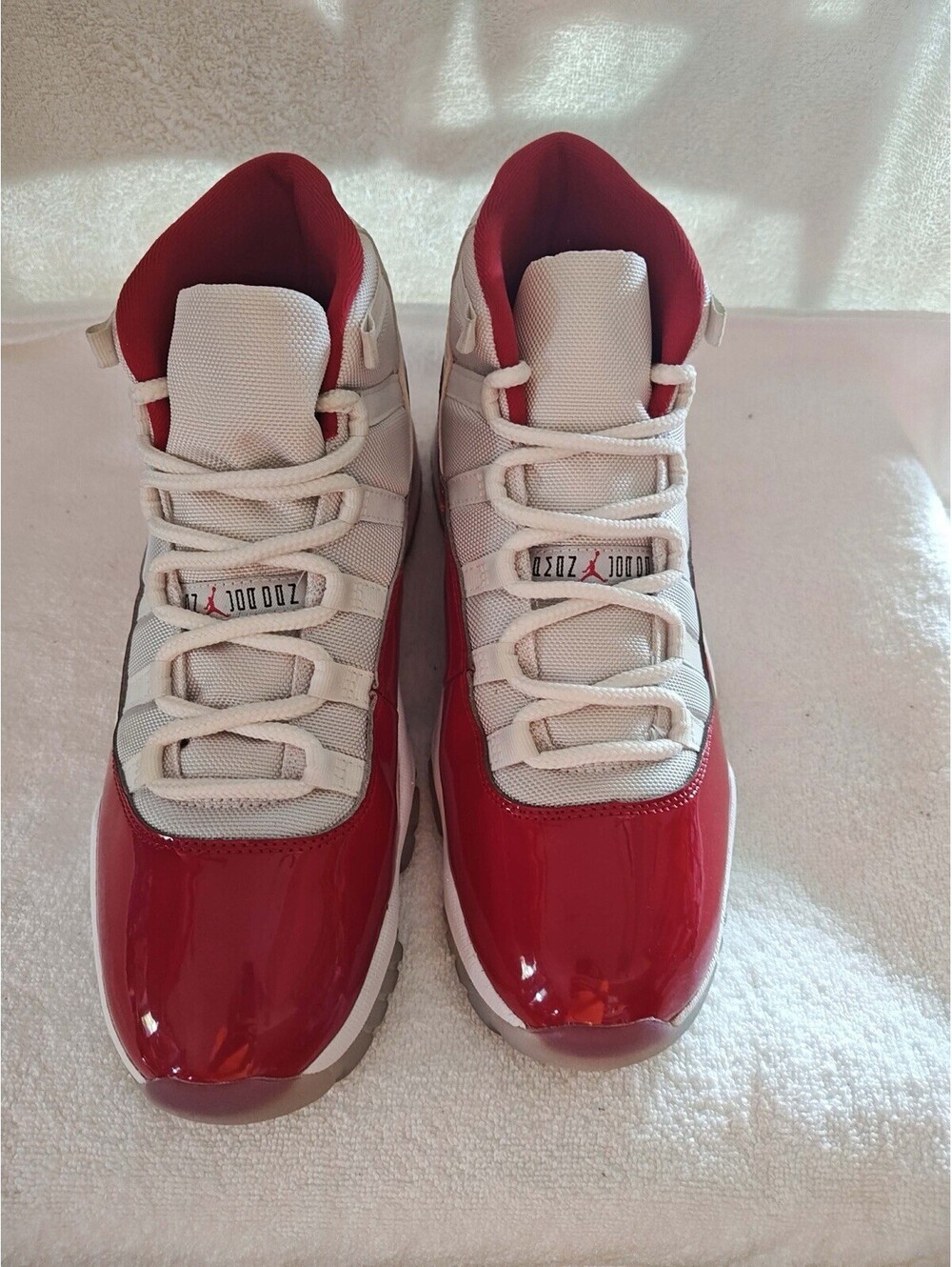 Nike Jordan Men’s Retro 11 XI Cherry Shoes Sneakers Red CT8012-116 Size 11.5